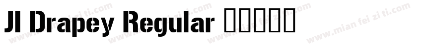 JI Drapey Regular字体转换